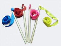 Лента атласная на деревянной палочке (0,5 метра) - fgospostavki.ru - Хабаровск