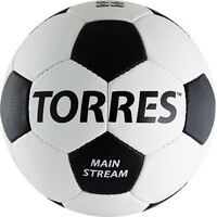 Мяч футбольный TORRES Main Stream (размер 4, синтетическая кожа, тренировочный) - fgospostavki.ru - Хабаровск