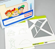Игровой набор "Танграм" (с комплектом карточек) - fgospostavki.ru - Хабаровск