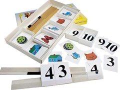 Счетная лесенка (ламинированная, с магнитным креплением) - fgospostavki.ru - Хабаровск