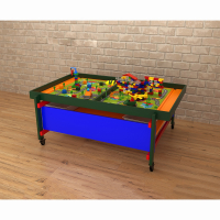 STEAM Многофункциональный стол Весёлые пчёлки оранжевый - fgospostavki.ru - Хабаровск