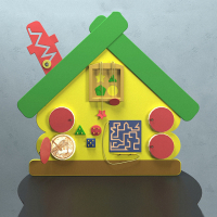 Бизиборд «Волшебный теремок» - fgospostavki.ru - Хабаровск