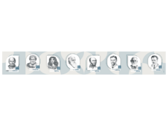 Стенд-лента "Выдающиеся ученые-биологи" - fgospostavki.ru - Хабаровск