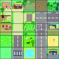 Тематическое поле-маршрутизатор «Ферма» для мини-робота Bee-Bot/Blue-Bot - fgospostavki.ru - Хабаровск