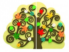 Сенсомоторное декоративно-развивающее панно "Времена года" - fgospostavki.ru - Хабаровск