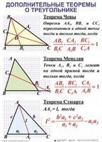 Комплект таблиц Треугольники (19 таблиц) - fgospostavki.ru - Хабаровск