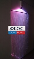 Фибероптическая занавесь (150 волокон) с интерактивным источником света - fgospostavki.ru - Хабаровск