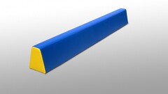 Бревно гимнастическое, мягкое в форме трапеции (2,5м) - fgospostavki.ru - Хабаровск