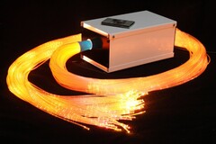 Пучок фибероптических волокон с боковым точечным свечением «Звёздный дождь» 200х2 м в комплекте с источником света - fgospostavki.ru - Хабаровск