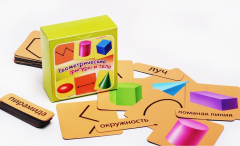 Набор магнитных карточек "Геометрические фигуры и тела" - fgospostavki.ru - Хабаровск