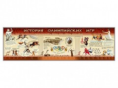 Настенное полотно "История Олимпийских игр" - fgospostavki.ru - Хабаровск
