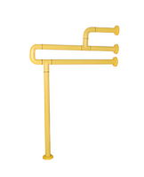 Поручень напольно-настенный с антибактериальным покрытием (желтый) - fgospostavki.ru - Хабаровск