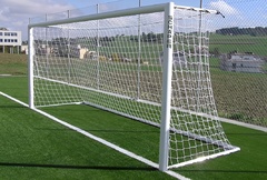 Сетка для футбольных ворот (нить 2,2 миллиметра, 7,5Х2,5Х(1Х2) ячейка 100Х100) - fgospostavki.ru - Хабаровск