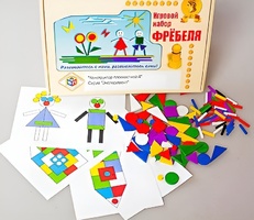 Игровой набор Фребеля "Конструктор плоскостной-4" (Серия "Эксперимент") - fgospostavki.ru - Хабаровск