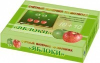 Счетный материал на магнитах "Яблоки" - fgospostavki.ru - Хабаровск