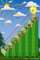 Интерактивная таблица на магнитах "Лесенка для счета" - fgospostavki.ru - Хабаровск