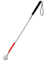 Трость телескопическая графитовая с вращающимся наконечником в виде шара - fgospostavki.ru - Хабаровск