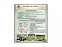 Стенд "Огневая подготовка" Вариант 1 - fgospostavki.ru - Хабаровск