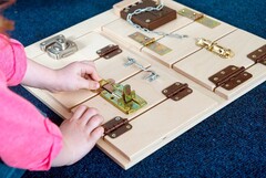 Тактильно-развивающая панель “Замочки” - fgospostavki.ru - Хабаровск