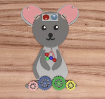 Бизиборд «Мышка-норушка» - fgospostavki.ru - Хабаровск