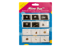 Набор микропрепаратов для стереомикроскопа №13 «Соль, кирпич, лист дерева и пр.» - fgospostavki.ru - Хабаровск