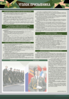 Стенд-уголок "Уголок призывника" - fgospostavki.ru - Хабаровск