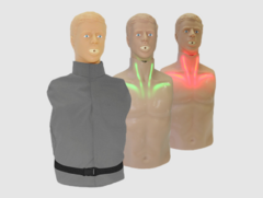 "Александр-03" тренажер-манекен взрослого пострадавшего для отработки приемов сердечно-легочной реанимации (голова, торс) со светозвуковым индикатором - fgospostavki.ru - Хабаровск