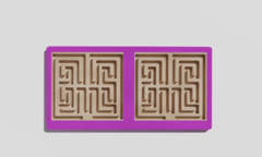 Межполушарная доска №13 фиолетовая - fgospostavki.ru - Хабаровск