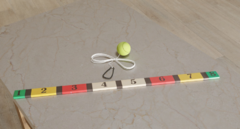 Мяч-маятник и планка для отбивания с цифрами - fgospostavki.ru - Хабаровск