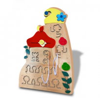 Тактильно-развивающая панель «Уроки письма» - fgospostavki.ru - Хабаровск