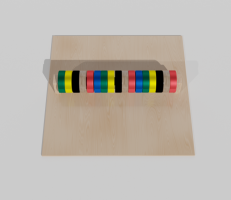 Тактильно-развивающая панель с разноцветными кругами - fgospostavki.ru - Хабаровск