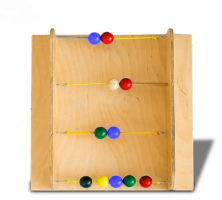 Тактильно-развивающая панель с текстурами и радужными шариками - fgospostavki.ru - Хабаровск