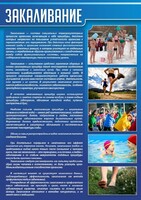 Стенд "Закаливание" - fgospostavki.ru - Хабаровск