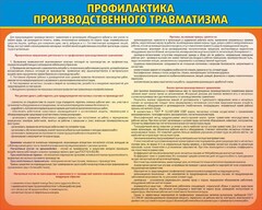 Стенд "Профилактика производственного травматизма" - fgospostavki.ru - Хабаровск