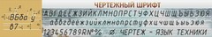 Стенд "Чертежный шрифт" - fgospostavki.ru - Хабаровск