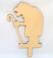 Персонаж для теневого театра "Баба Яга" - fgospostavki.ru - Хабаровск