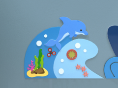 Бизиборд «Дельфин» - fgospostavki.ru - Хабаровск