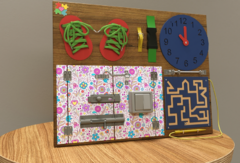 Бизиборд «Для девочек» - fgospostavki.ru - Хабаровск