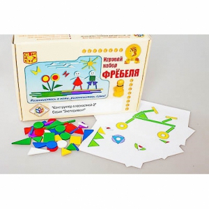 Игровой набор Фребеля "Конструктор плоскостной-2" (Серия "Эксперимент") - fgospostavki.ru - Хабаровск