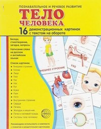 Демонстрационные карточки "Тело человека" - fgospostavki.ru - Хабаровск
