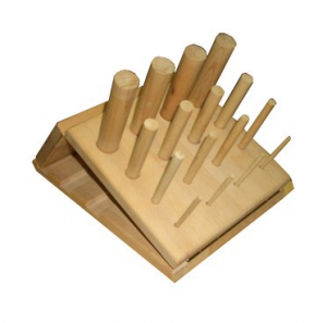 Наклонная панель с колышками для развития силы и подвижности пальцев рук и кисти (32 колышка) - fgospostavki.ru - Хабаровск