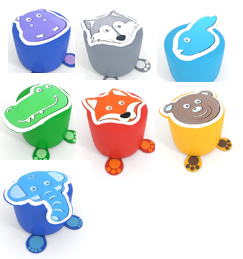 Пуфики с гранулами "Детство" - fgospostavki.ru - Хабаровск