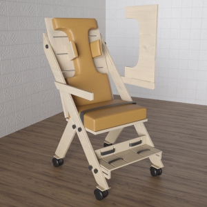 Стул для ребенка с ОВЗ «Новые горизонты» №4 со столешницей коричневый - fgospostavki.ru - Хабаровск