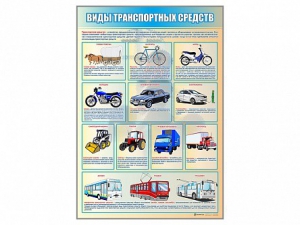 Стенд "Виды транспортных средств" - fgospostavki.ru - Хабаровск