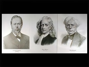 Стенд - портреты физиков (35 штук, формат А3) - fgospostavki.ru - Хабаровск