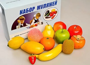 Набор муляжей фруктов - fgospostavki.ru - Хабаровск