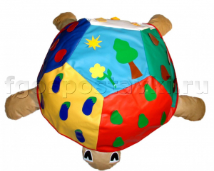 Дидактический чехол к черепахе «Весёлый огород» Д=100 см - fgospostavki.ru - Хабаровск