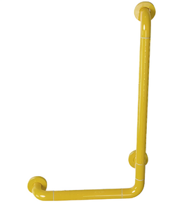 Поручень опорный L-образный вертикальный (желтый) - fgospostavki.ru - Хабаровск