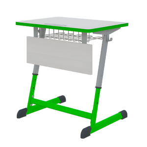 Парта NOMAD одноместная регулируемая по высоте с антивандальной кромкой - fgospostavki.ru - Хабаровск