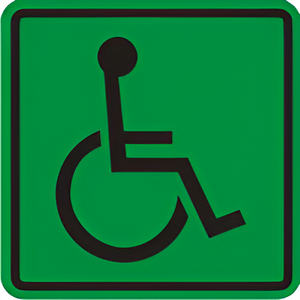 Тактильный знак (доступность для инвалидов всех категорий) 100х100 - fgospostavki.ru - Хабаровск